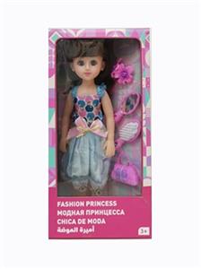 18-inch live eye hair Russian accessories bring IC fashion girl - OBL819064