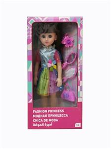 18-inch live eye hair Russian accessories bring IC fashion girl - OBL819066