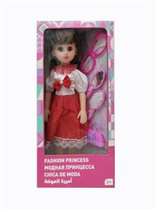 18-inch live eye hair Russian accessories bring IC fashion girl - OBL819071