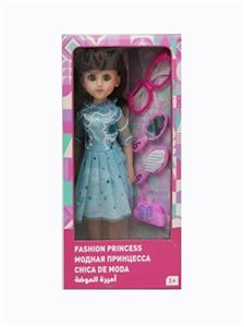 18-inch live eye hair Russian accessories bring IC fashion girl - OBL819079