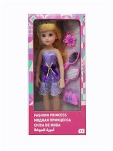 18-inch live eye hair Spanish accessories bring IC fashion girl - OBL819237