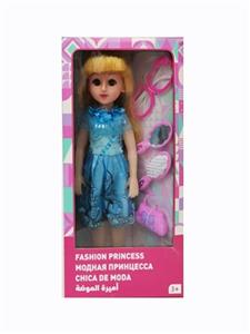 18-inch live eye hair Spanish accessories bring IC fashion girl - OBL819245