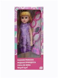 18-inch live eye hair Spanish accessories bring IC fashion girl - OBL819246