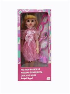 18-inch live eye hair Spanish accessories bring IC fashion girl - OBL819249