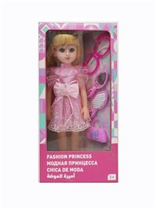 18-inch live eye hair Spanish accessories bring IC fashion girl - OBL819256