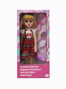 18-inch live eye hair Spanish accessories bring IC fashion girl - OBL819257
