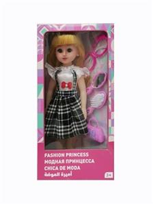 18-inch live eye hair Spanish accessories bring IC fashion girl - OBL819258
