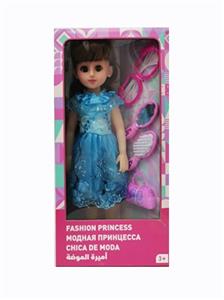 18-inch live eye hair Spanish accessories bring IC fashion girl - OBL819269