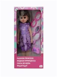 18-inch live eye hair Spanish accessories bring IC fashion girl - OBL819270