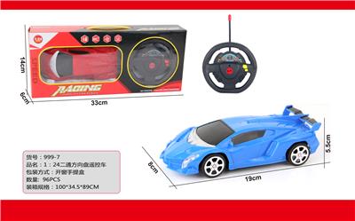 1:24二通方向盘遥控车 - OBL819782