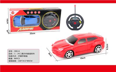 1:24二通方向盘遥控车 - OBL819783