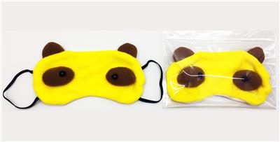 Cartoon dog bear velvet eye mask - OBL819828