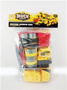 滑行功能DIY自装积木   工程建设套装    7 in 1 - OBL820088