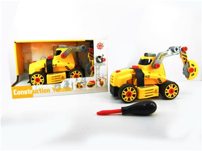 INERTIAL FUNCTION DIY SELF-LOADING BUILDING BLOCKS ENGINEERING CUTTING MACHINE (WITHOUT CHARACTERS) - OBL820173