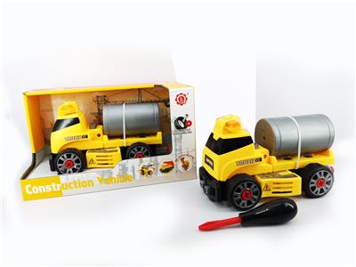 SLIDING FUNCTION WITH LIGHTING MUSIC DIY SELF-LOADING BUILDING BLOCKS CONSTRUCTION SPRINKLERS (WITHOUT CHARACTERS) - OBL820190