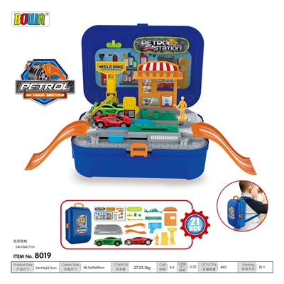 SIMULATED GAS STATION BACKPACK BOX - OBL820467