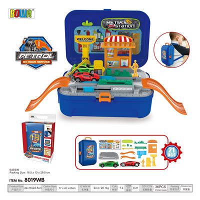 SIMULATED GAS STATION BACKPACK BOX - OBL820468