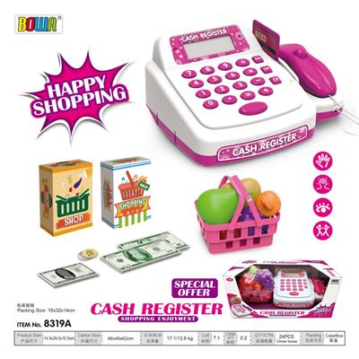 SMALL CASH REGISTER (SOUND, LIGHT, CALCULATOR FUNCTION) - OBL820587