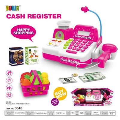 CASH REGISTER (SOUND, LIGHT, CALCULATOR, MICROPHONE FUNCTION) - OBL820589