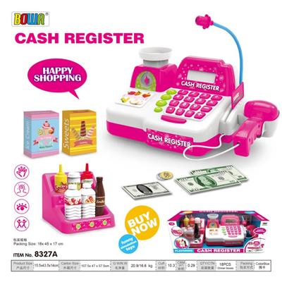 CASH REGISTER (SOUND, LIGHT, CALCULATOR, MICROPHONE FUNCTION) - OBL820590