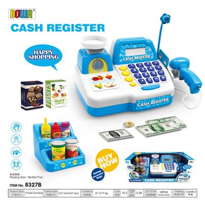 CASH REGISTER (SOUND, LIGHT, CALCULATOR, MICROPHONE FUNCTION) - OBL820591