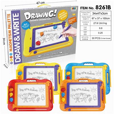 BLACK AND WHITE TABLET (YELLOW, BLUE, ORANGE AND RED 4 COLORS) - OBL820609