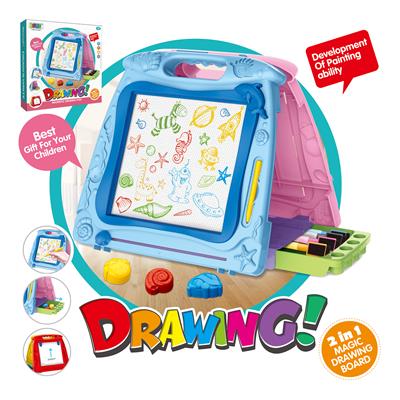 2-IN-1 COLOR 2-SIDED WRITING BOARD - OBL820614