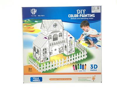 3D COLOR MOSAIC - VILLA - OBL820889