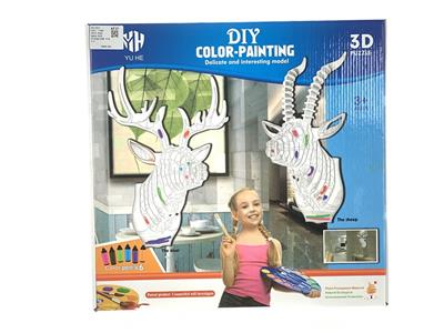 3D COLOR MOSAIC - GOAT - OBL820891