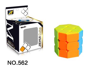 八角圆柱魔方/实色 - OBL820942