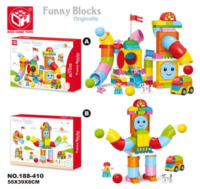 益智积木--管道乐园80块 - OBL821159