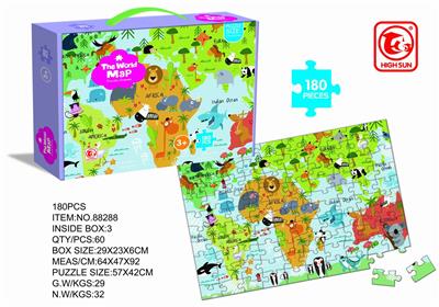 180 pieces of puzzle - OBL821456