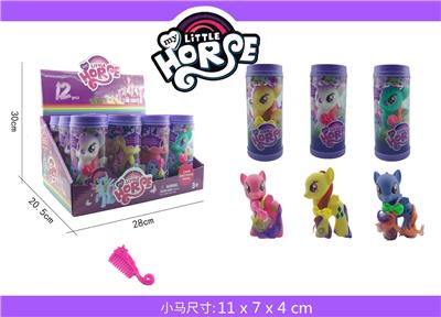 易拉罐小马/搪胶 - OBL822182