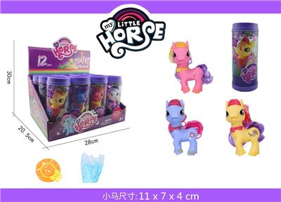 易拉罐小马/搪胶 - OBL822186