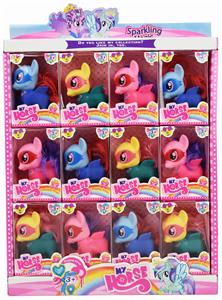 高档搪胶战马12只装 - OBL822287