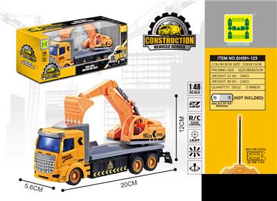 1：48欧式工程挖掘车
四通灯光遥控车 - OBL822552