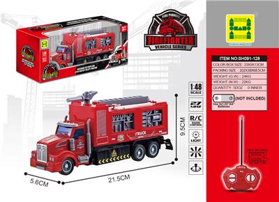 1：48美式喷水消防
四通灯光遥控车 - OBL822562
