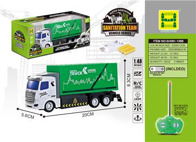 1：48欧式车厢环卫车
四通灯光遥控车
包电(3AA电池+USB充电座) - OBL822579