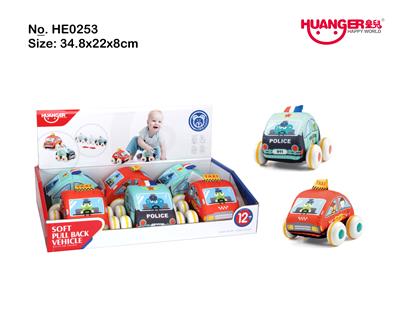 Police car (6pcs) - OBL822756