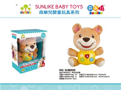 Sound and light appease the bear - OBL822882