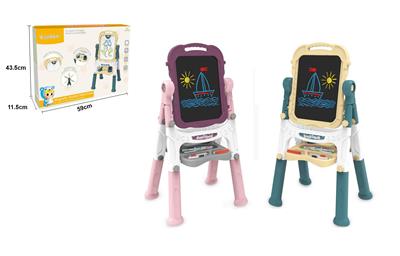Multi functional children’s double sided drawing board 2 colors - OBL822890