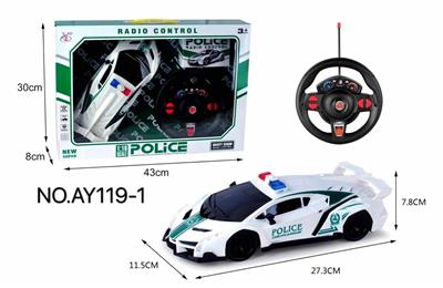 四通遥控 兰博基尼警车1:16 - OBL822926
