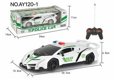 四通遥控 兰博基尼警车1:16 - OBL822934