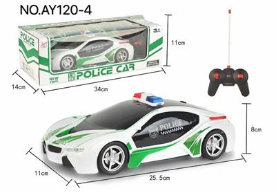 四通遥控  宝马警车i8  1:16黑窗 - OBL822937