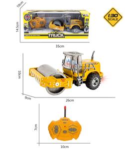 1：30四通遥控灯光压路工
程车（不包电） - OBL823150