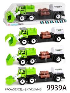 惯性工程车（拖木条+油罐） - OBL823189