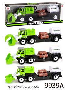 惯性工程车（拖木条+油罐） - OBL823217