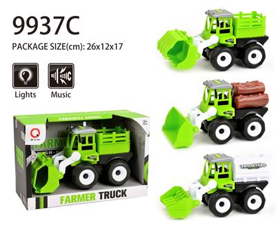 灯光音乐惯性工程车 - OBL823293