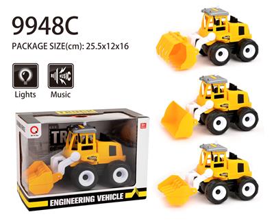 灯光音乐惯性工程车 - OBL823300