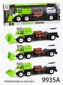 惯性工程车（拖木条+油罐） - OBL823308